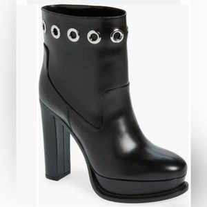 Alexander McQueen studded platform bootie